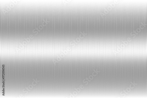 Black and white gradient mimicking ribbed glass on a transparent background, striped on-trend effect