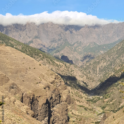 Schlucht in La Palma