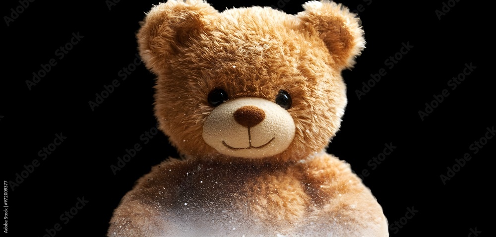 a close up of a teddy bear
a close up of a teddy bear