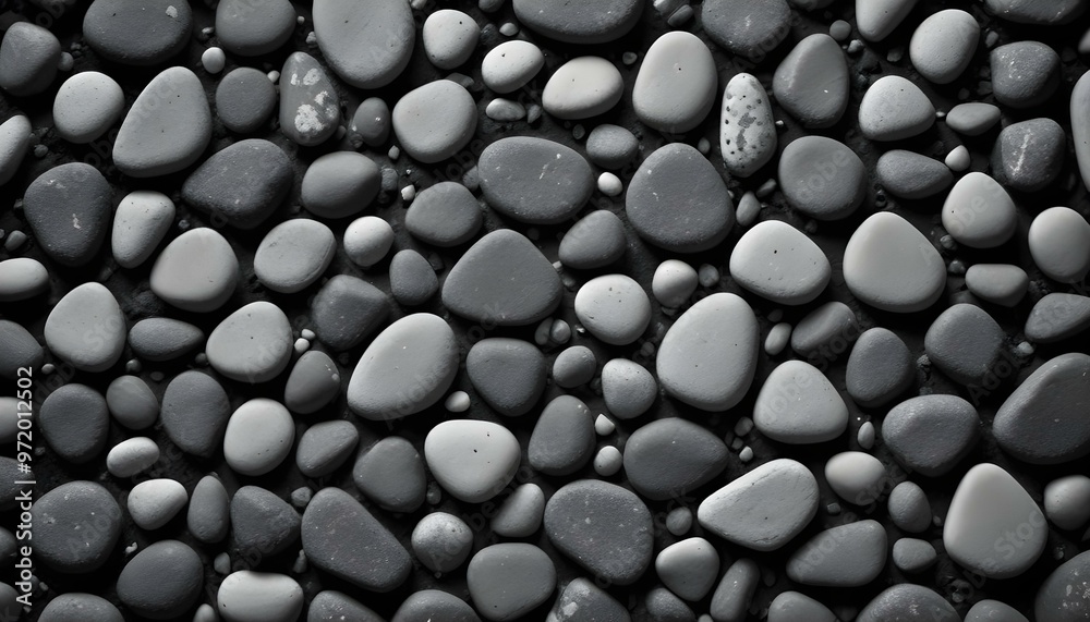 A black and white image of an uneven stone surface A black and white image of an uneven stone surface