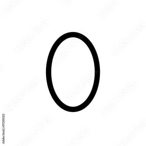 ellipse shape icon