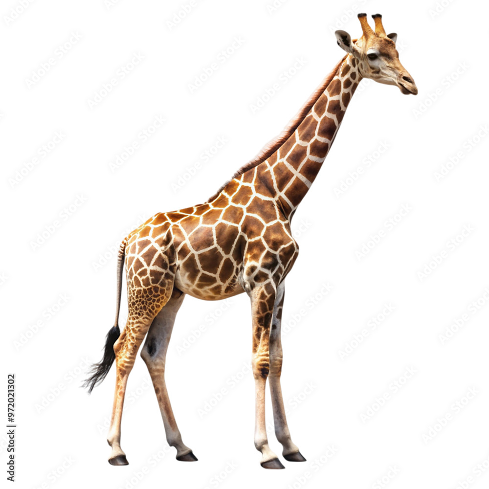 Giraffe Isolated on transparent background. Giraffe Isolated on transparent background.