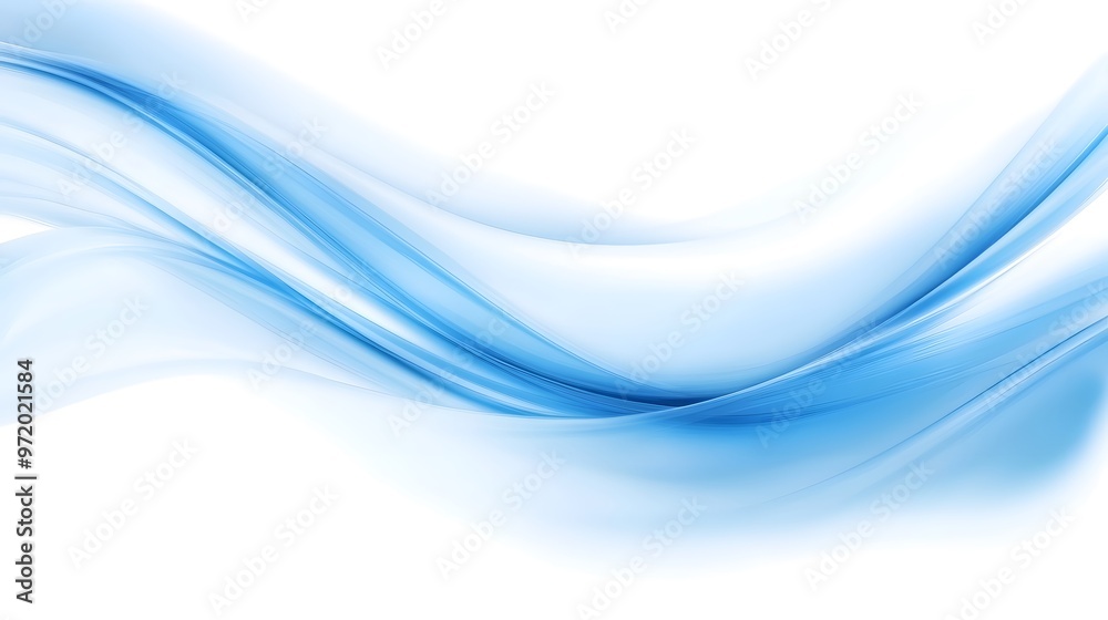 Abstract Blue Wave Design Flowing Lines Modern Background Minimalist Art Abstract Blue Wave Design Flowing Lines Modern Background Minimalist Art