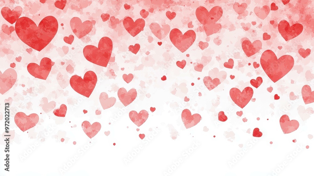 Celebrate love with a vibrant digital art piece featuring cute hearts, perfect for a Happy Valentines Day backdrop. Celebrate love with a vibrant digital art piece featuring cute hearts, perfect for a Happy Valentines Day backdrop.