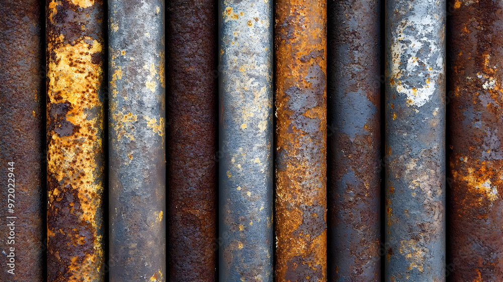 Rusty Metal Pipes Background Texture Rusty Metal Pipes Background Texture