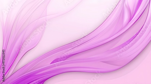 Abstract Purple Swirls Background