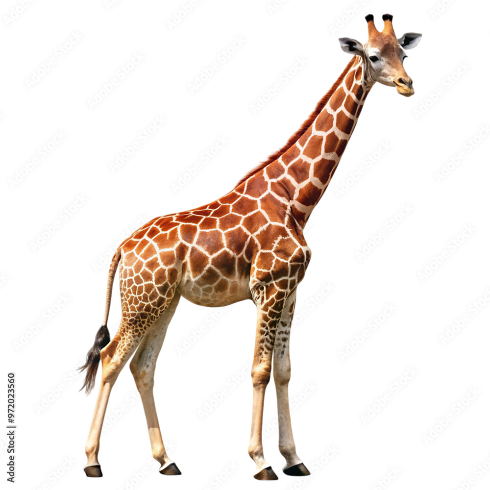 Giraffe Isolated on transparent background. Giraffe Isolated on transparent background.
