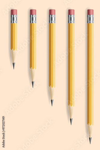 Classis yellow sharp pencil