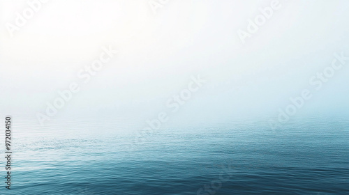 Wallpaper Mural blurred gradient background transitioning smoothly from white to blue, evoking calmness, purity, and tranquility Torontodigital.ca