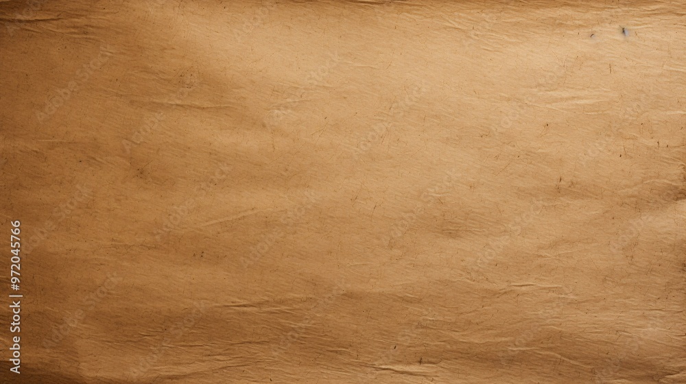 Soft kraft paper texture in a horizontal background layout Soft kraft paper texture in a horizontal background layout