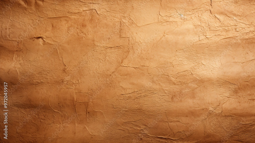 Soft textured kraft paper background in a horizontal format Soft textured kraft paper background in a horizontal format
