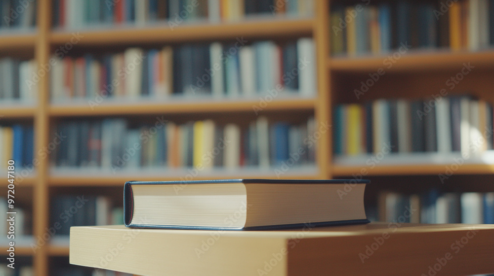 blank book on a sleek pedestal, symbolizing innovation, creativity, and the beginning of new ideas. Perfect for illustrating themes of growth, potential, and storytelling blank book on a sleek pedestal, symbolizing innovation, creativity, and the beginning of new ideas. Perfect for illustrating themes of growth, potential, and storytelling