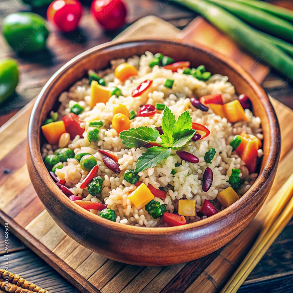 rice with vegetables