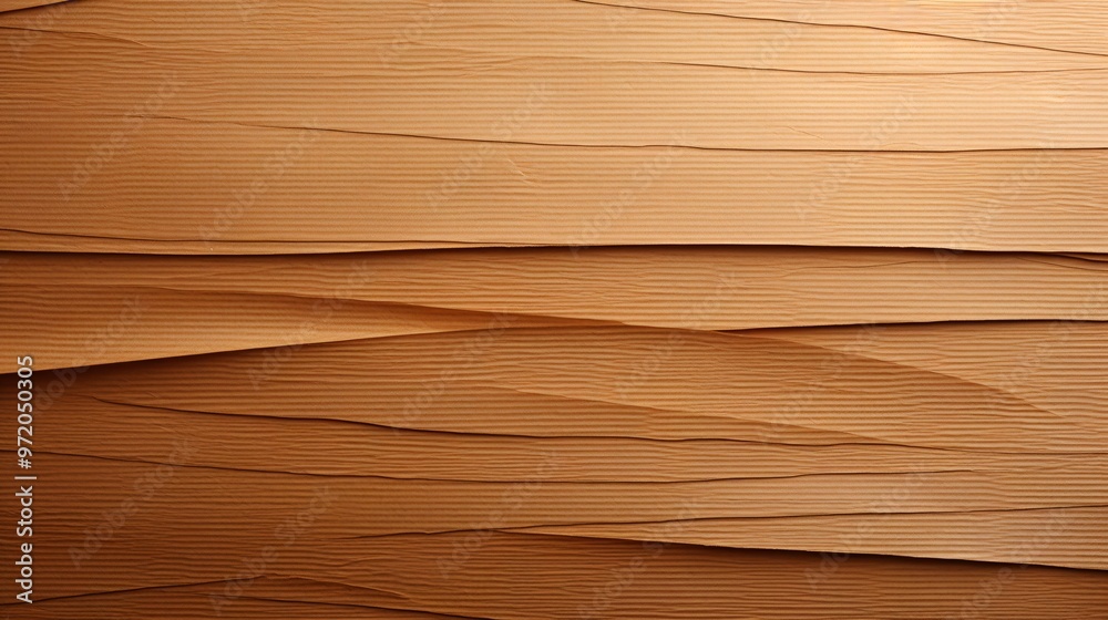 Horizontal layout of smooth and natural kraft paper texture Horizontal layout of smooth and natural kraft paper texture