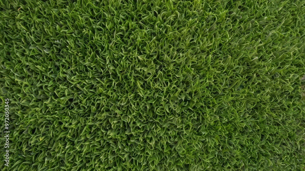 Fototapeta premium Artificial Green grass texture seamless background top