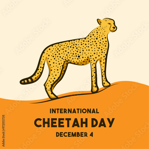 International Cheetah Day. December 4.