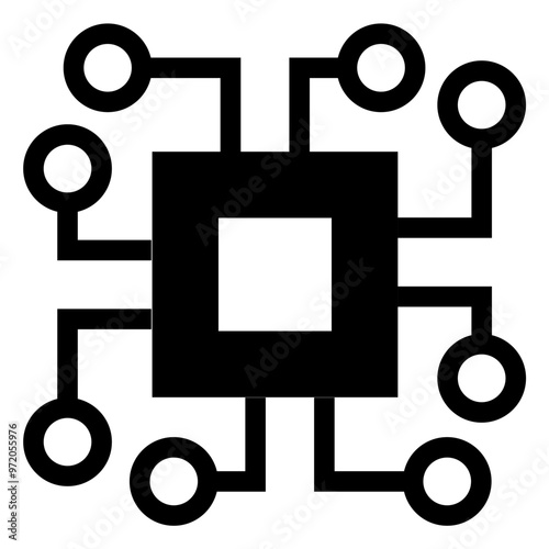 electronic sign icon on white background