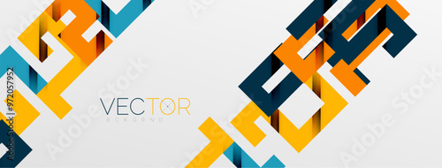 Color bend lines with shadow texture effect. Vector Illustration For Wallpaper, Banner, Background, Card, Book Illustration, landing page