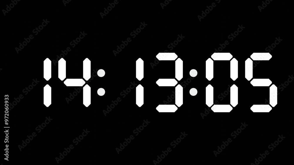 14:13 - 60 Second Full-Screen Countdown Timer with 7-Segment Display | 2:13 PM (Two O'Clock Thirteen Minutes) | Fourteen O'Clock, Thirteen Minutes 14:13 - 60 Second Full-Screen Countdown Timer with 7-Segment Display | 2:13 PM (Two O'Clock Thirteen Minutes) | Fourteen O'Clock, Thirteen Minutes