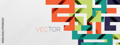 Color bend lines with shadow texture effect. Vector Illustration For Wallpaper, Banner, Background, Card, Book Illustration, landing page