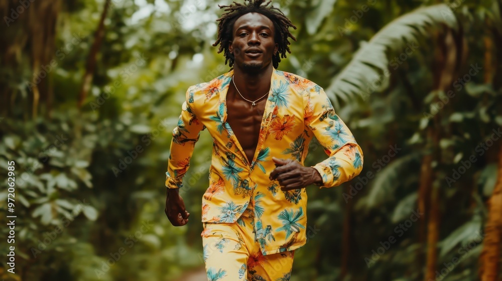 Dynamic Urban Sustainability - Young Man Embracing Eco-Friendly Athleisure in the City Dynamic Urban Sustainability - Young Man Embracing Eco-Friendly Athleisure in the City