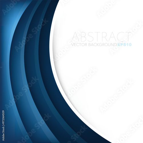 graphic vector curve line overlap background for text and message design