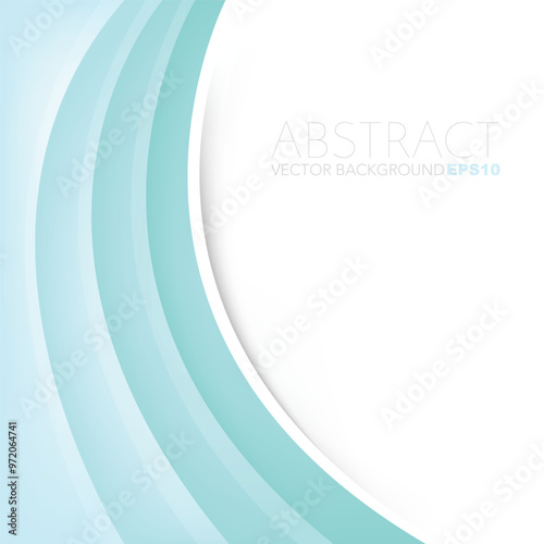 graphic vector curve line overlap background for text and message design