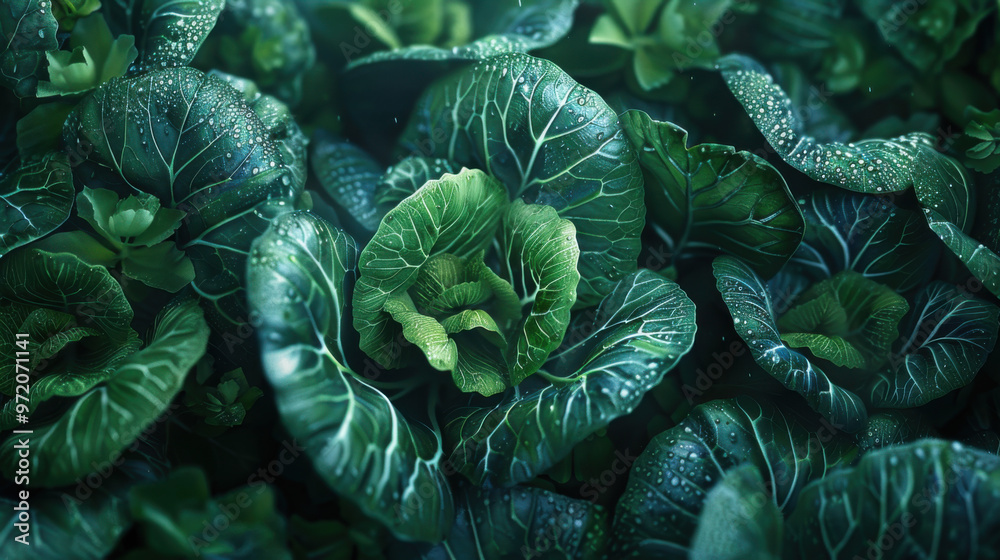 Obraz premium fresh cabbage isolated on white background