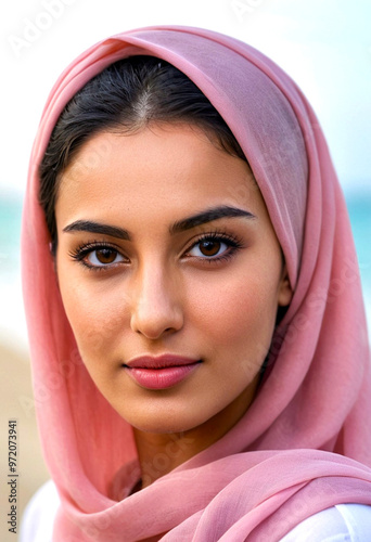 Beautiful portrait of a woman. erfect for lifestyle and cultural themes!