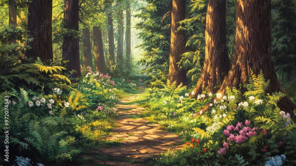 Obraz premium Forest Path.