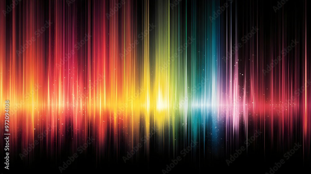 Abstract Rainbow Lights Background Abstract Rainbow Lights Background