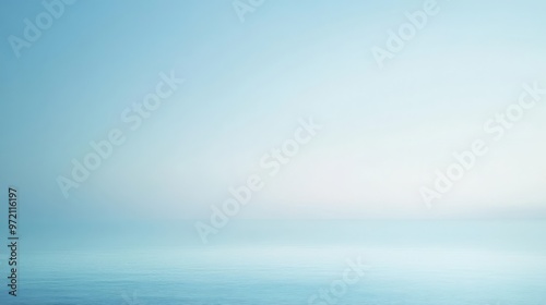 Wallpaper Mural Soft Blue Gradient Background Torontodigital.ca