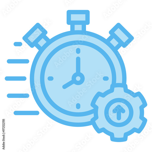 Efficiency Icons For Design Elements 