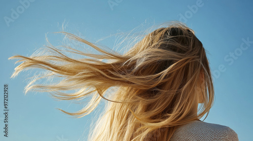 Golden Hour Hair Flip 