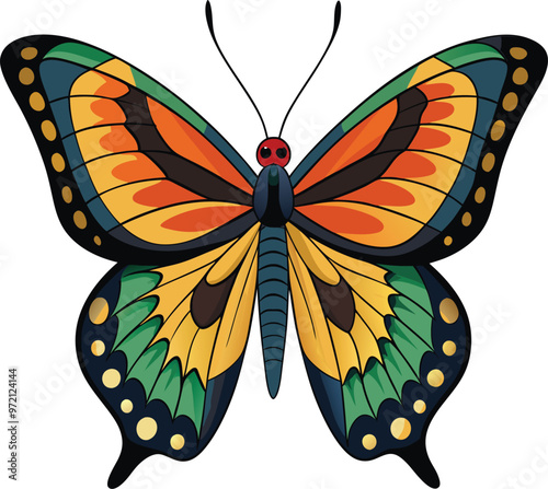 butterfly vector, Print