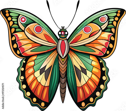 butterfly vector, Print