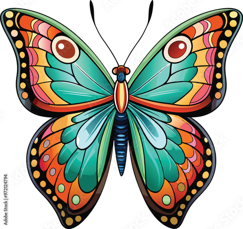 butterfly vector, Print