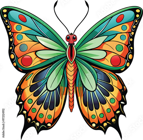 butterfly vector, Print