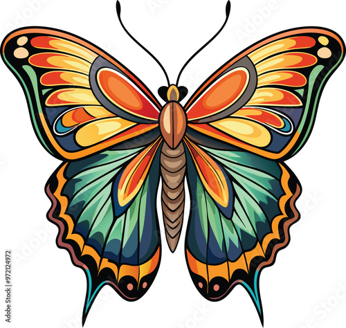 butterfly vector, Print