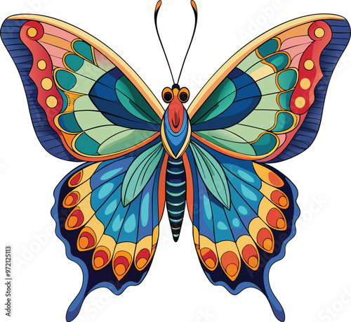 butterfly vector, Print