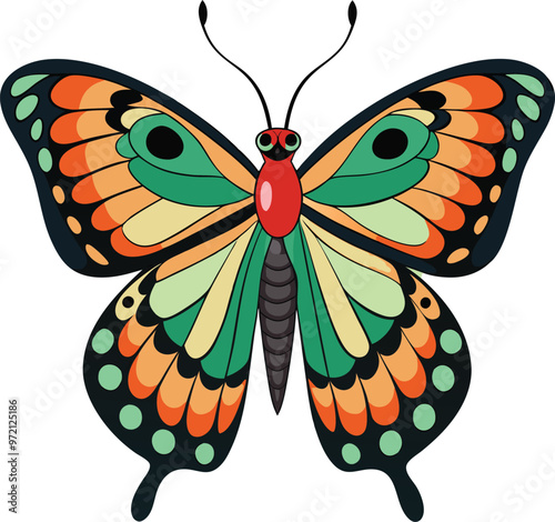 butterfly vector, Print