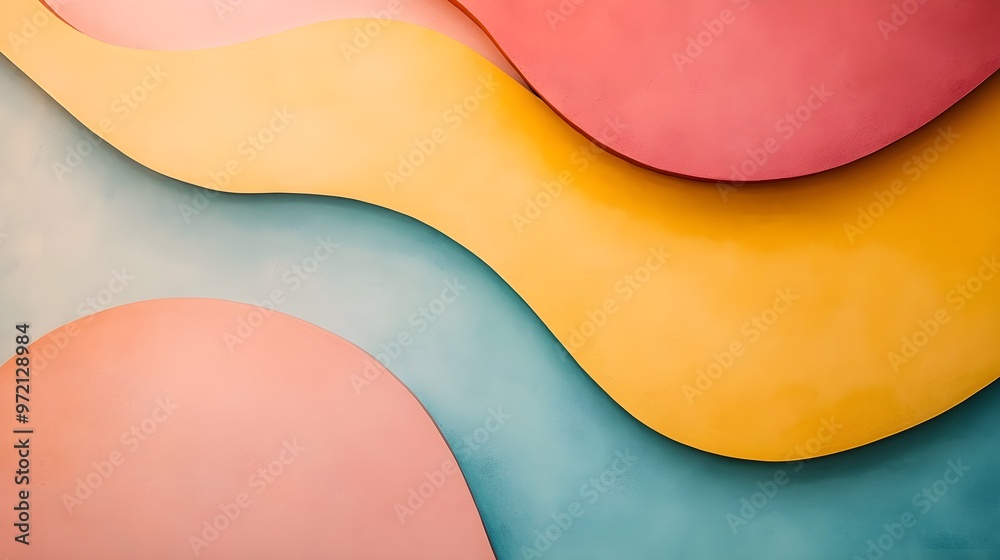 Organic abstract shapes, soft pastel tones, smooth surfaces, minimalist aesthetic Organic abstract shapes, soft pastel tones, smooth surfaces, minimalist aesthetic