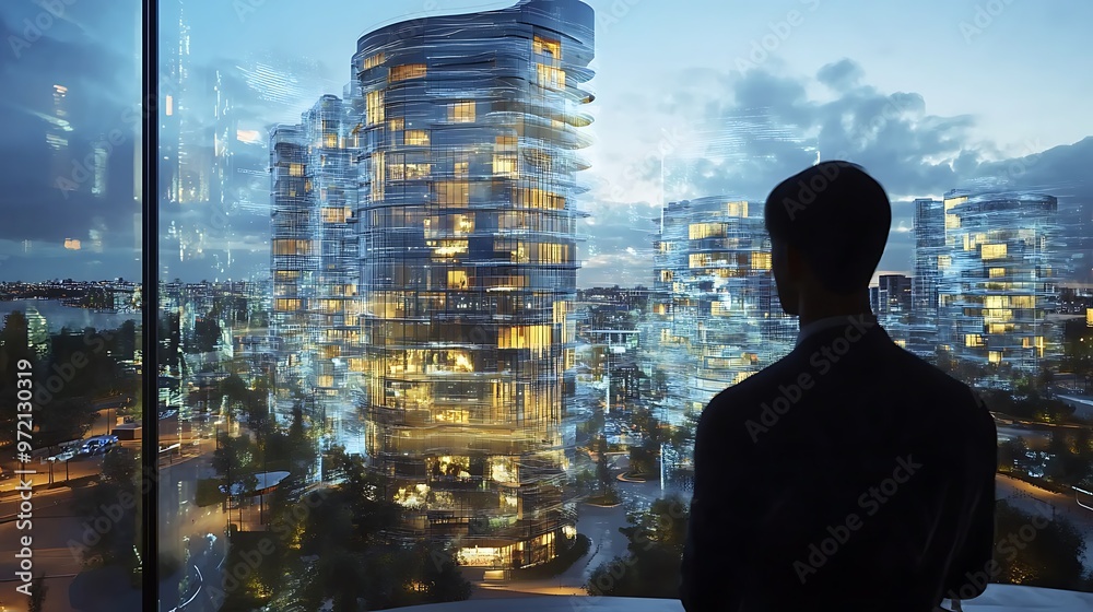 Visionary Property Development Presentation with Holographic Visualization Visionary Property Development Presentation with Holographic Visualization