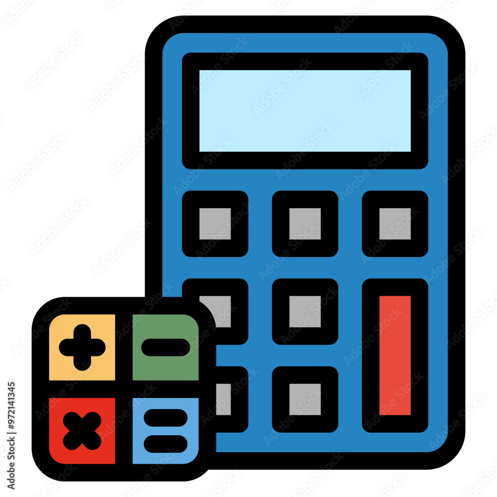 Calculator Icons For Design Elements Calculator Icons For Design Elements