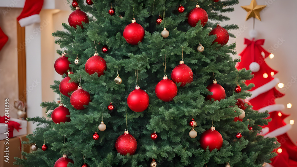 christmas tree and decorations christmas tree and decorations