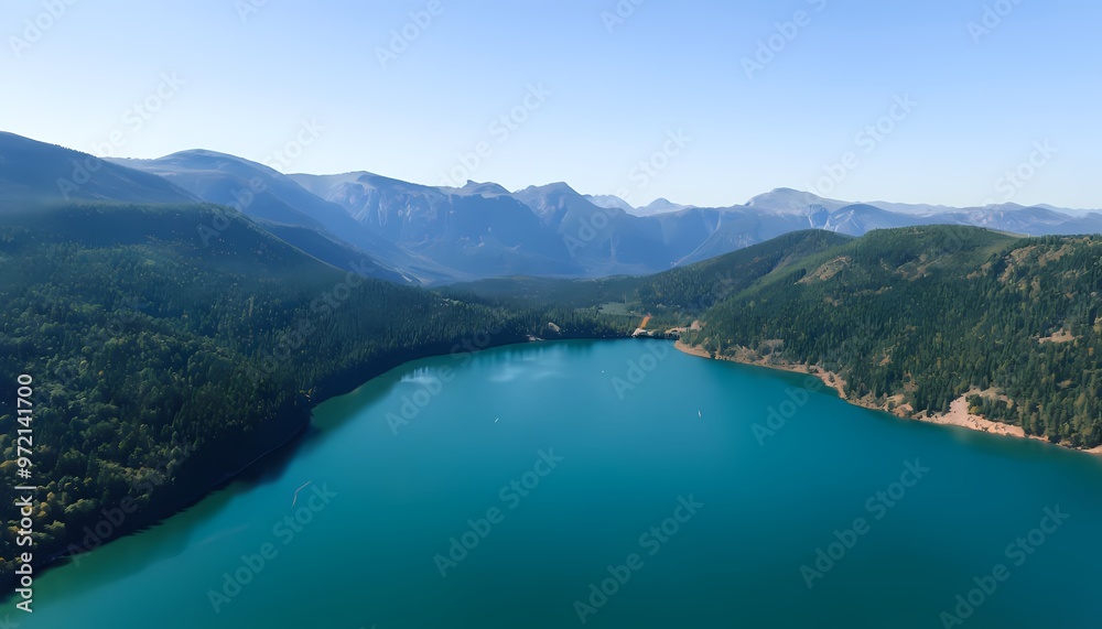 lake in the mountains lake in the mountains