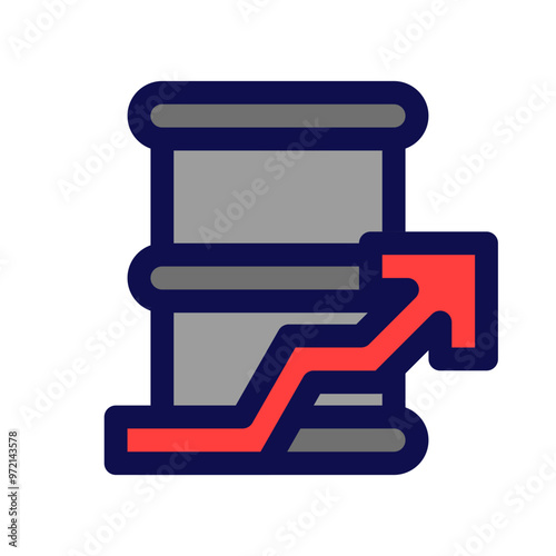 Oil Price Hike Icon