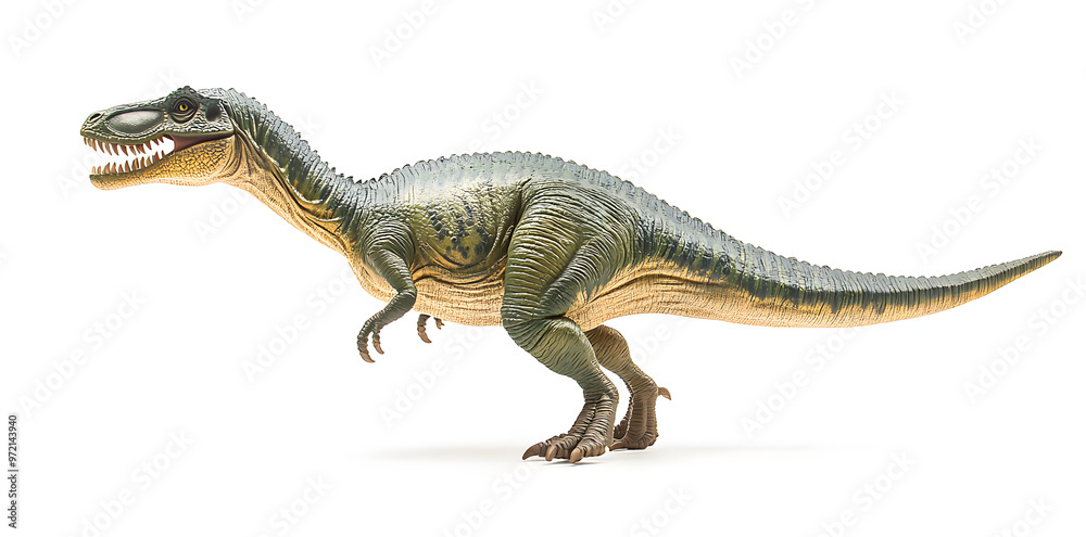 Realistic model of Dinosaur isolated on white background Realistic model of Dinosaur isolated on white background