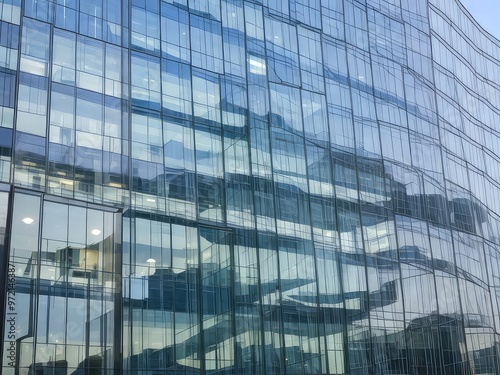 modern office building with windows,modern office building in the city,modern office building with sky