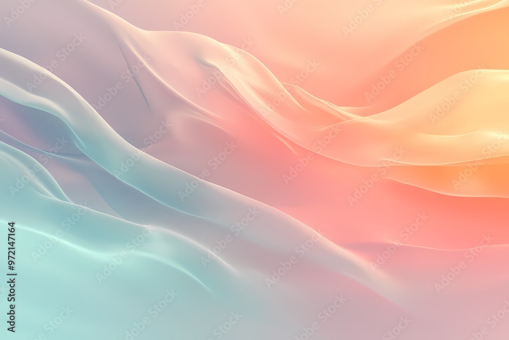 Abstract Pastel Fabric Swirls: A soft and ethereal abstract background, featuring flowing pastel fabric in a dreamy composition. The image exudes a sense of tranquility and elegance, perfect for brand Abstract Pastel Fabric Swirls: A soft and ethereal abstract background, featuring flowing pastel fabric in a dreamy composition. The image exudes a sense of tranquility and elegance, perfect for brand